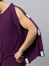 Full-length sleeve Velcro opening providing easy access for medical treatment and dressing