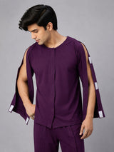 Dual sleeve opening design for easy dressing