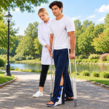 1. HAXOR men's tear away pants with full-open zipper for leg injury recovery