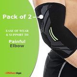 SilverAge® Elbow Support Pack of 2