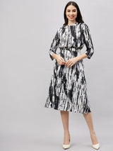 Open Back Top With Wrap Skirt