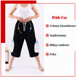 HAXOR Catheter Capri Shorts Suitable for Foley Catheter Users and Post Surgery Recovery