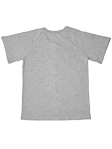 HAXOR Post Surgery Recovery Velcro Open Tearaway Half Sleeve Grey Premium Cotton T-Shirt for Quick Access for Post-Op Care