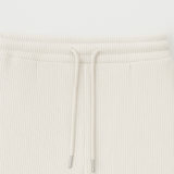 Elegant Men's Two-Piece Set with Collared Top & Drawstring Pants