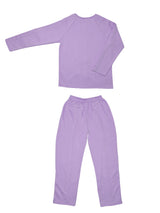 HAXOR Post Surgery Recovery Velcro Open Tearaway Full Sleeve Pink Premium Fleece T-Shirt and Trouser Set for Quick Access for Post-Op Care