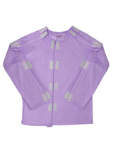 HAXOR Post Surgery Recovery Velcro Open Tearaway Full Sleeve Pink Premium Cotton T-Shirt for Quick Access for Post-Op Care