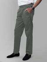 Haxor Velcro Fly & Velcro Closure Elastic Waist With Front Loop Green Pant