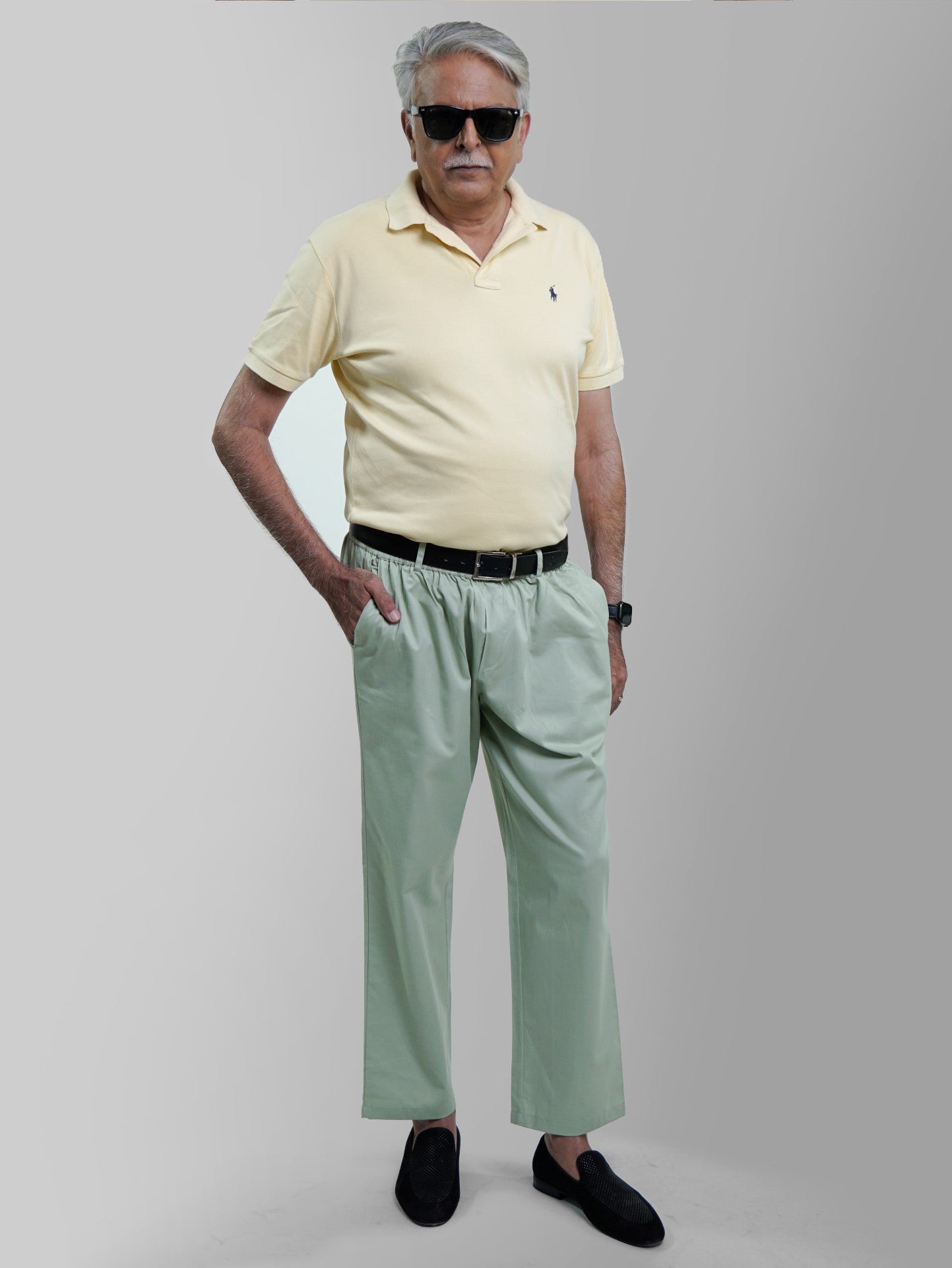 Buy Comfortable Elastic Waist Trousers for Seniors in India – HAXOR