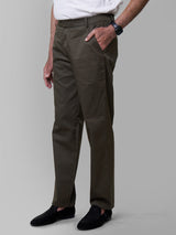 Closure Olive Trouser