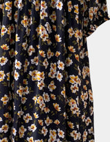 Women's Self Dressing Duster House Dress / Post Surgery Gown / Hospital Gown