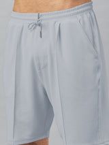 Haxor Men Adaptive Viscose Henley Neck Half Sleeve T-shirt and Short Set