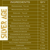 Silverage Ayurvedic Oil for Relief from Joint Pain, Back Pain and Knee & Muscle Pain Oil