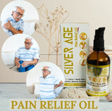 Silverage Combo Ayurvedic Oil for Joint Pain Relief with Massage Potli (Free Pair of Knee Support S to XL)