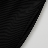 Elegant Men's Two-Piece Set with Collared Top & Drawstring Pants