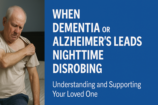 When Dementia or Alzheimer’s Leads to Nighttime Disrobing: Understanding and Supporting Your Loved One