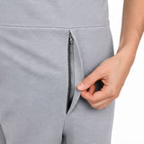 HAXOR Women's Jumpsuit for Dementia & Alzheimer's Care – Back Zipper Anti-Strip One-Piece, Easy Dressing Sleepwear for Seniors & Disabled