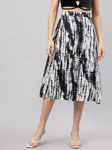 Open Back Wrap Skirt for women with