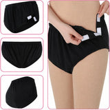 HAXOR Women's Side Opening Adaptive Velcro Cotton Underwear with Adjustable Tear Away Fasteners