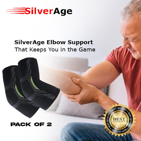 SilverAge® Elbow Support Pack of 2