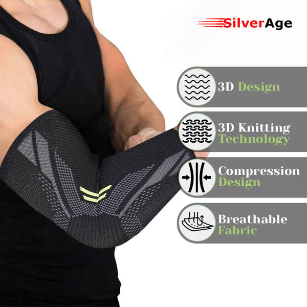 SilverAge® Elbow Support Pack of 2