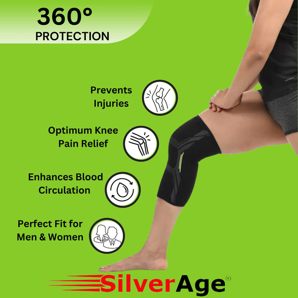 SilverAge® Knee Support Pack of 2