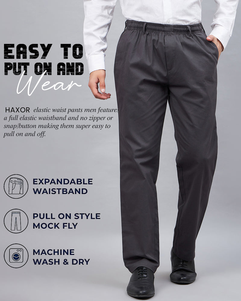 ASOS DESIGN elastic waist tailored trouser in black  ASOS