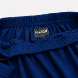 HAXOR Blue Catheter Drainage Bag Shorts with Waistband Urine Tube Fixation for Easy Bag Management