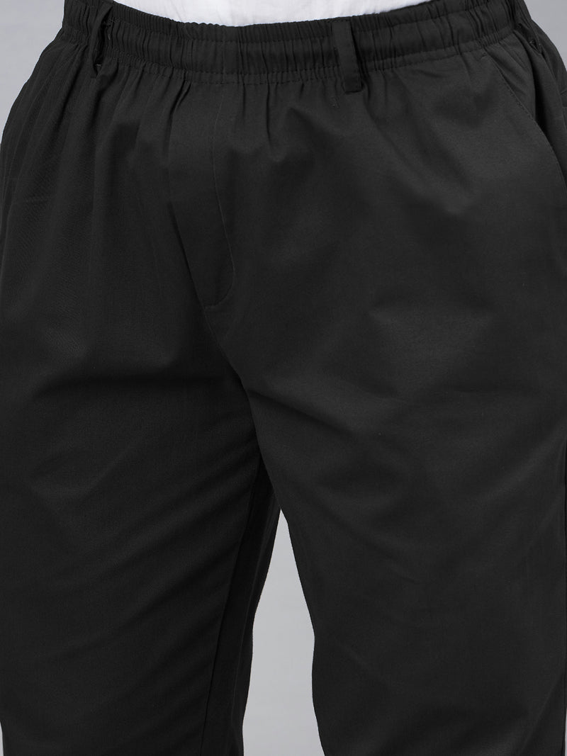 Men Cargo Pants Loose Elastic Waist Oversized Khakis Trousers Multi Pocket  Gray | eBay