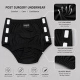 HAXOR Women's Adaptive Velcro Underwear for Post Surgery | Side Opening Cotton Briefs