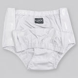 HAXOR Women's White Post Surgery Adaptive Velcro Underwear with Side Opening | 100% Cotton Recovery Underwear
