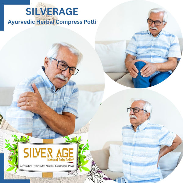 Silverage Ayurvedic Compress for Potli Massage for Joint, Leg, Back, and Body Pain Relief Powder