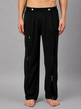 HAXOR Men's Cotton Adaptive Tear Away Recovery Trouser | Side-Open Velcro with Snap Buttons