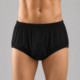 HAXOR Men's Adaptive Velcro Underwear | Side Opening Cotton Briefs for Post Surgery Recovery