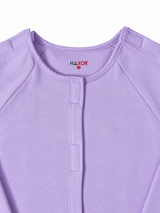 HAXOR Men's Adaptive Velcro Tear Away Recovery Set | Full Sleeve T-Shirt & Tear Away Trousers – Purple