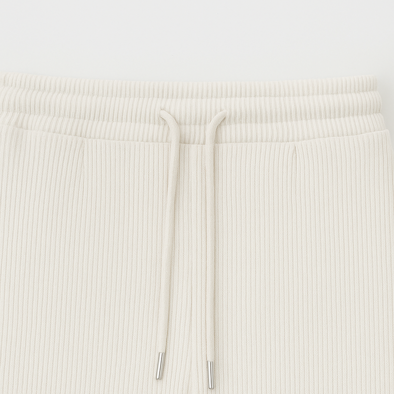 Elegant Men's Two-Piece Set with Collared Top & Drawstring Pants