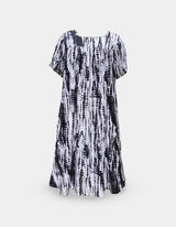Women's Self Dressing Duster House Dress / Post Surgery Gown / Hospital Gown
