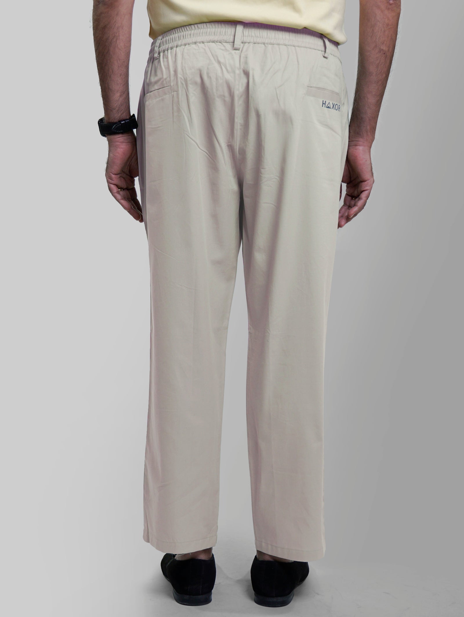 Haxor Men's Elastic Waist Pants for Seniors Adaptive Men's Pants for  Elderly Elastic Waist Pants for Men