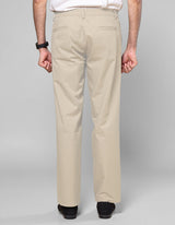 Velcro Fly Beige Trouser for men