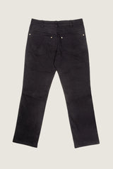 Haxor Men Amputee Prosthetic Inclusion Denim Pants Black