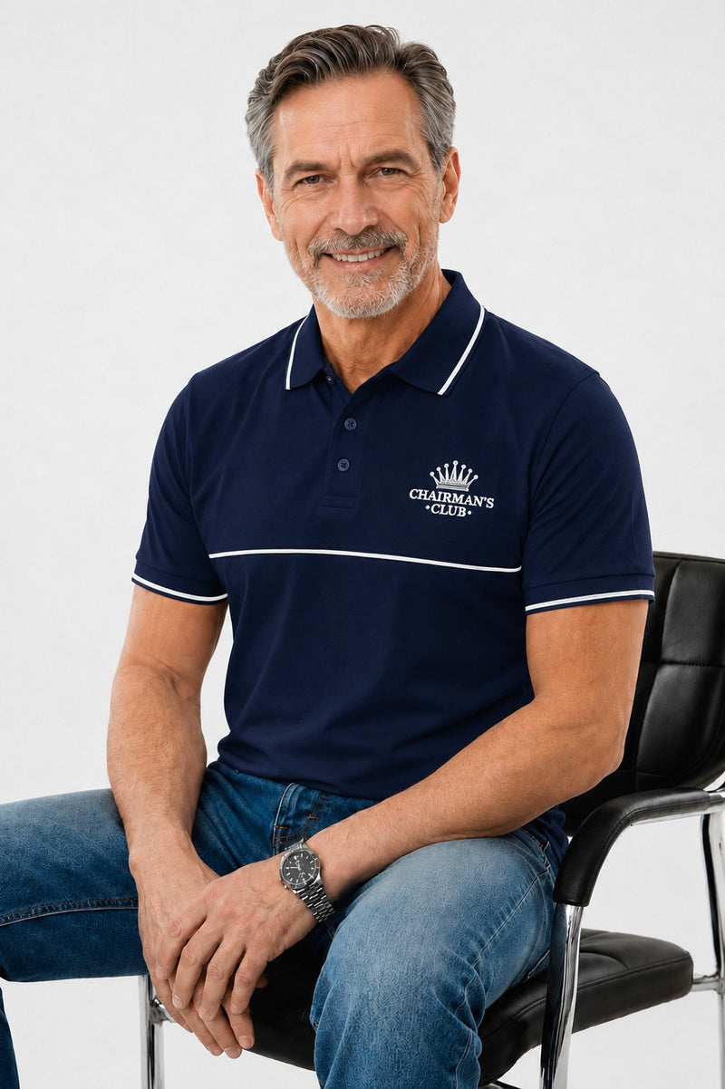 Chairman's Club Premium Cotton Polo T-Shirt – Classic Comfort Fit