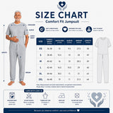 HAXOR Men's Dementia & Alzheimer's Care Jumpsuit | Front Urination Zip | Full Back Zip