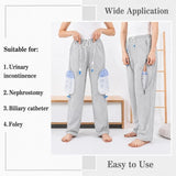 HAXOR Catheter Leg Bag Pants for Men & Women | 2000ml Urine Drainage Bag Holder for Seniors & Patients