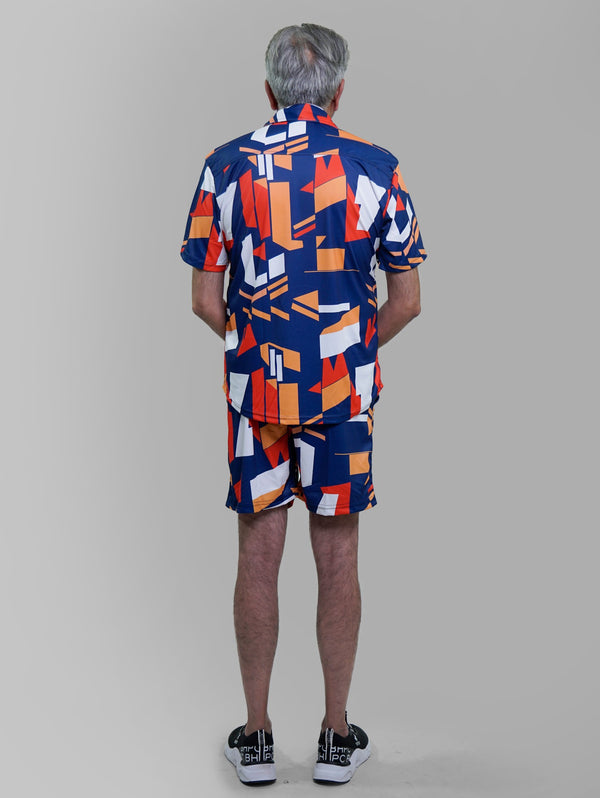 Printed Senior Men Track Suit