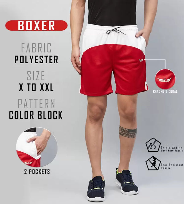 Red & White Chrome Boxer
