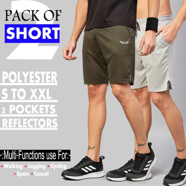 Olive Grey Shorts