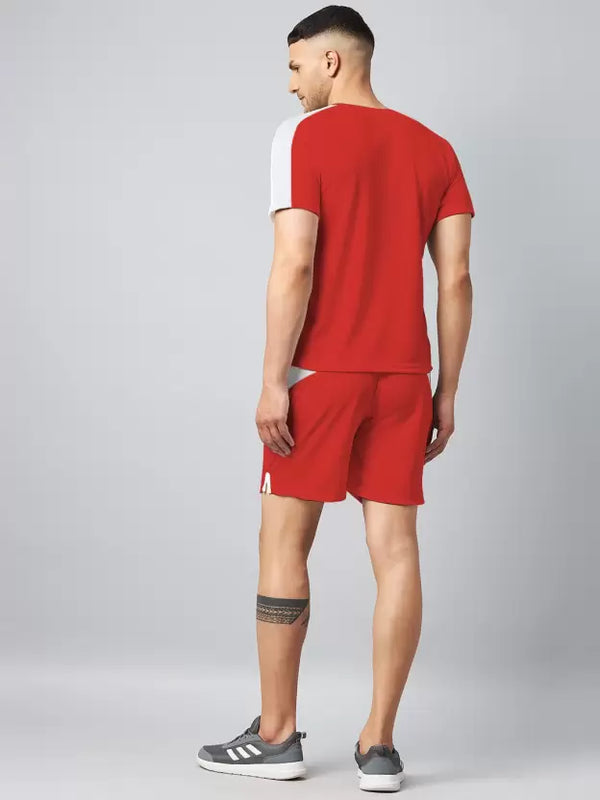 Red Boxer Tshart Set