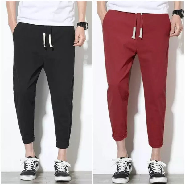 Black And Maroon Pant S Size
